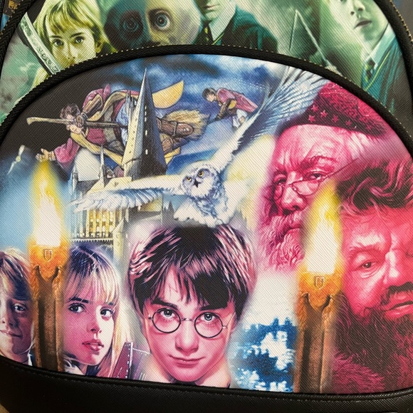 Lounge fly Harry Potter backpack 14 inch great for any Harry Potter fan net - Picture 4 of 12